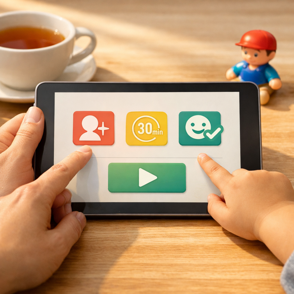 Guvenli izleme temasi icin kart gorseli